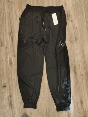 C.P. Company Black Lens Detail Joggers